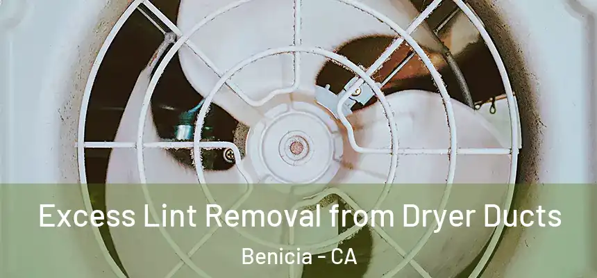 Excess Lint Removal from Dryer Ducts Benicia - CA